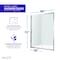 Anzzi Halberd 60" x 72" Framed Polished Chrome TSUNAMI GUARD Shower Door SD-AZ052-02CH - alternate 5